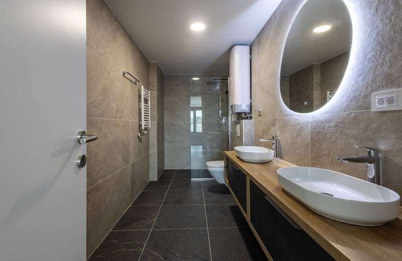 Rental of a stylish and spacious penthouse, 132 m², Charm Residence, Voždovac, Belgrade, Serbia